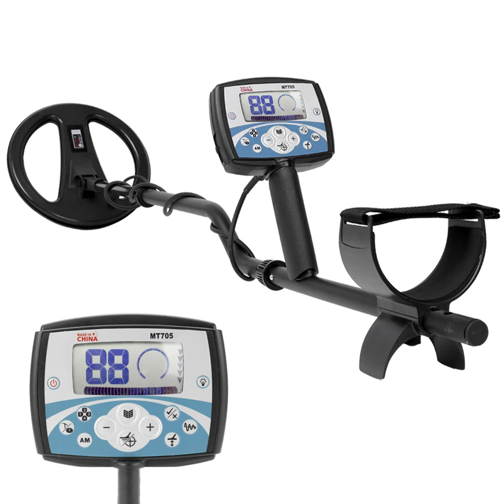 

MT705 Portable Easy Installation Underground Metal Detector 270mm Waterproof Search Coil High Sensitivity Metal Detecting Tool