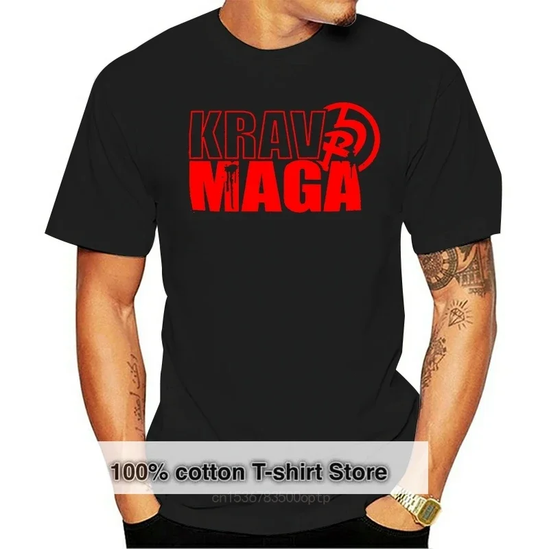 Новинка 2024 модная брендовая рубашка Krav Maga fashion! Тренировочная повседневная