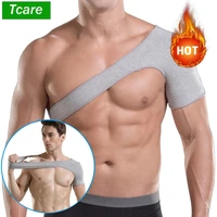 tcare bamboo charcoal back support shoulder guard brace retaining straps posture belts protector reinforced shoulder straps s xl