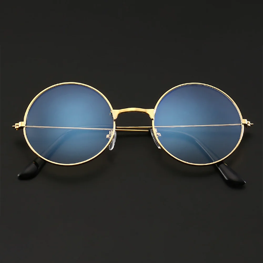 Retro Round Frame Anti-blue Radiation Glasses Ultralight Men Women  Blue Light Blocking Glasses Eyewear Computer Goggles