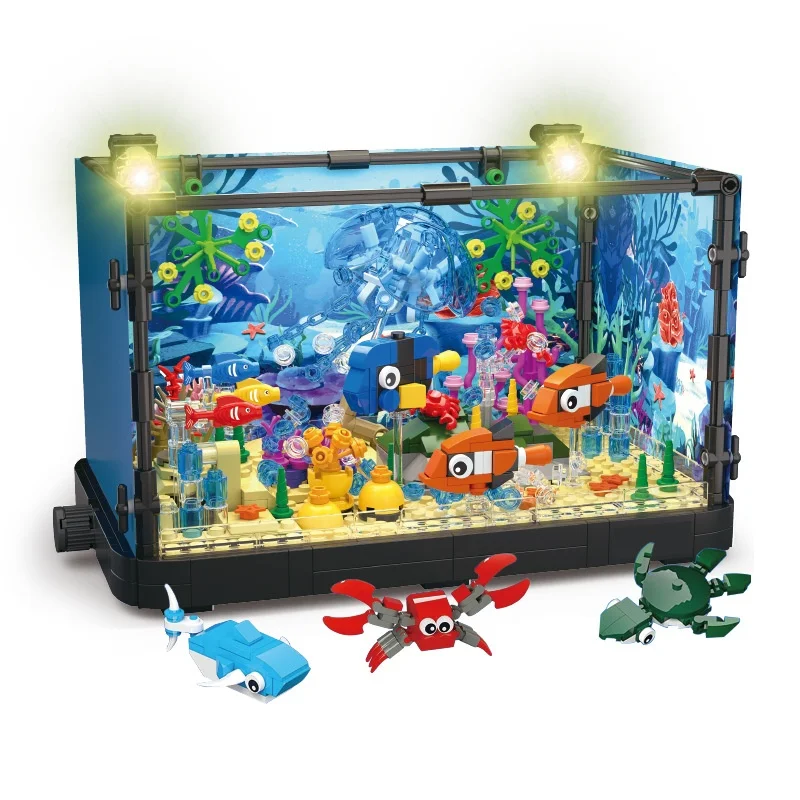 Набор строительных блоков Atlantis World Aquaria:Jellyfish 788 шт.