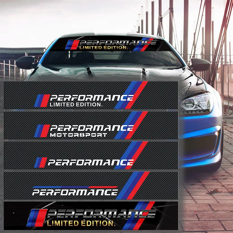 Наклейки на лобовое стекло автомобиля, наклейки для представлений с эмблемой E30, E36, E39, E46, E60, E70, E90, F10, F20, F21, F30, E80, M3, M5, X1, X3, X4, X5, Декор