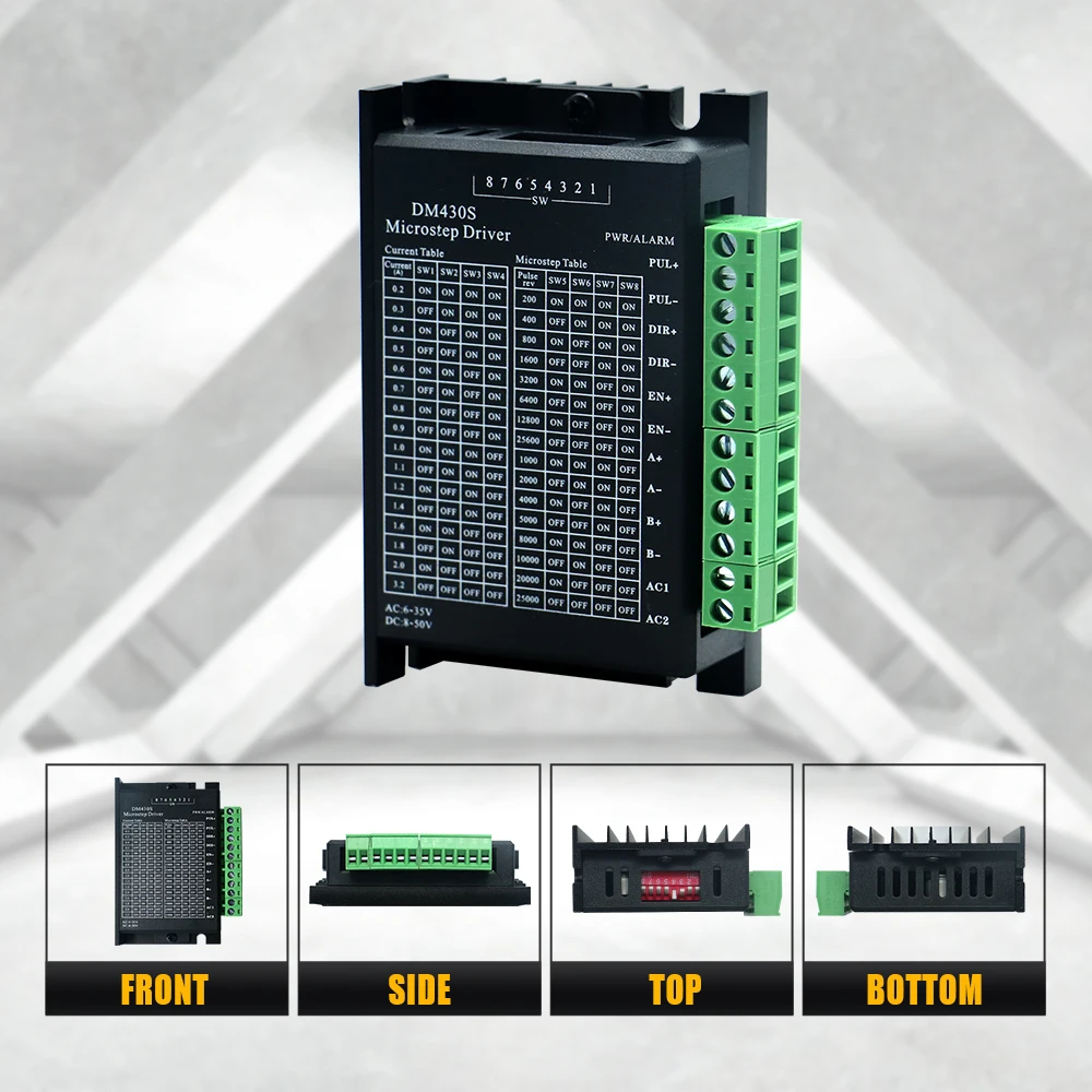 6-35 В переменного тока 8-50 постоянного двухфазный цифровой драйвер шагового
