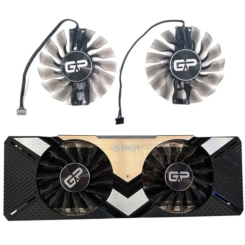 88MM RTX 2080 Ti Video Card Fan GA92S2H 4 Pin 0.35A Cooler Fan For Palit  RTX 2080 Ti Gaming Pro OC Graphics Card Cooling Fan