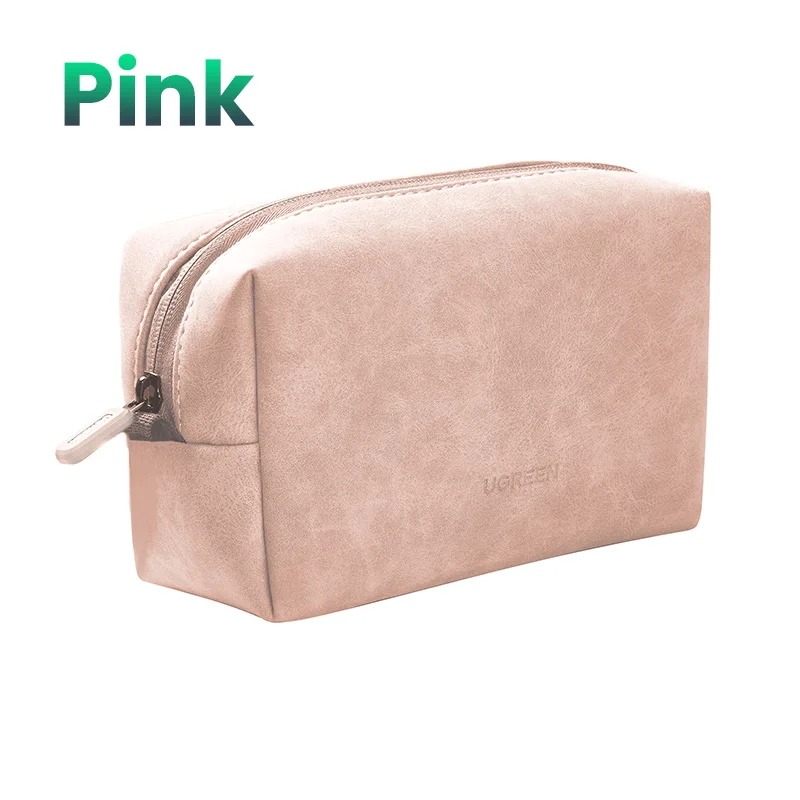 

Кожаная сумка для хранения UGREEN для наушников, USB-кабель, сумка-органайзер для наушников, зарядное устройство, сотовые телефоны, цифровые аксессуары, сумка