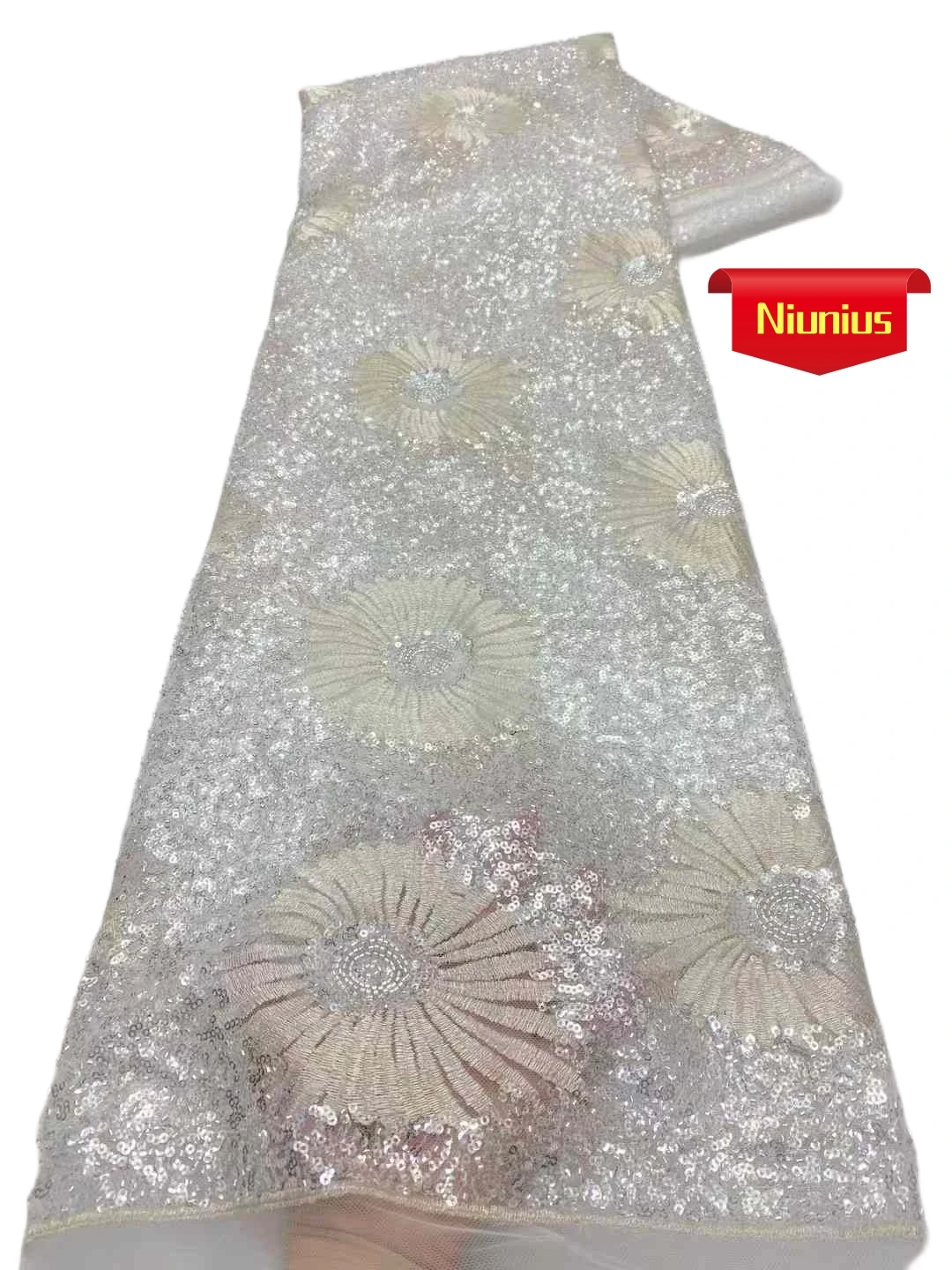 2025 новейшая элегантная мягкая сетчатая тюлевая кружевная ткань лучшего качества