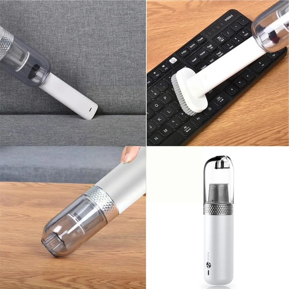 

Portable Handheld Vacuum Cleaner 50w Strong Suction Handy Vacuum Home Wet Purpose Dual Device Car Dry Cleaner Rechargeable Q7e8