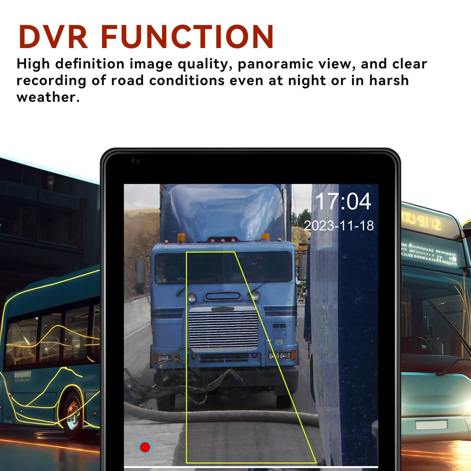 SAMFIWI вертикальный плеер с умным экраном двухканальная камера функцией BSD IP67