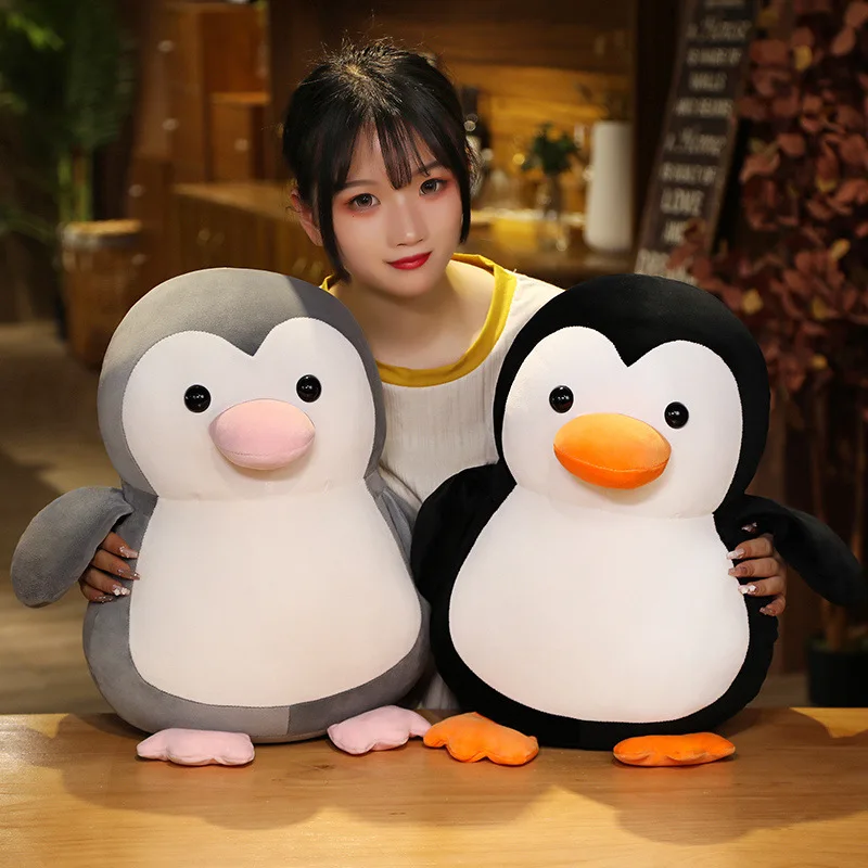 

25CM Soft Stuffed Cartoon Animal Penguin Plush Toys Valentine's Day Gift Pillow Kawaii Plush Toy Penguin Stuffed Animals