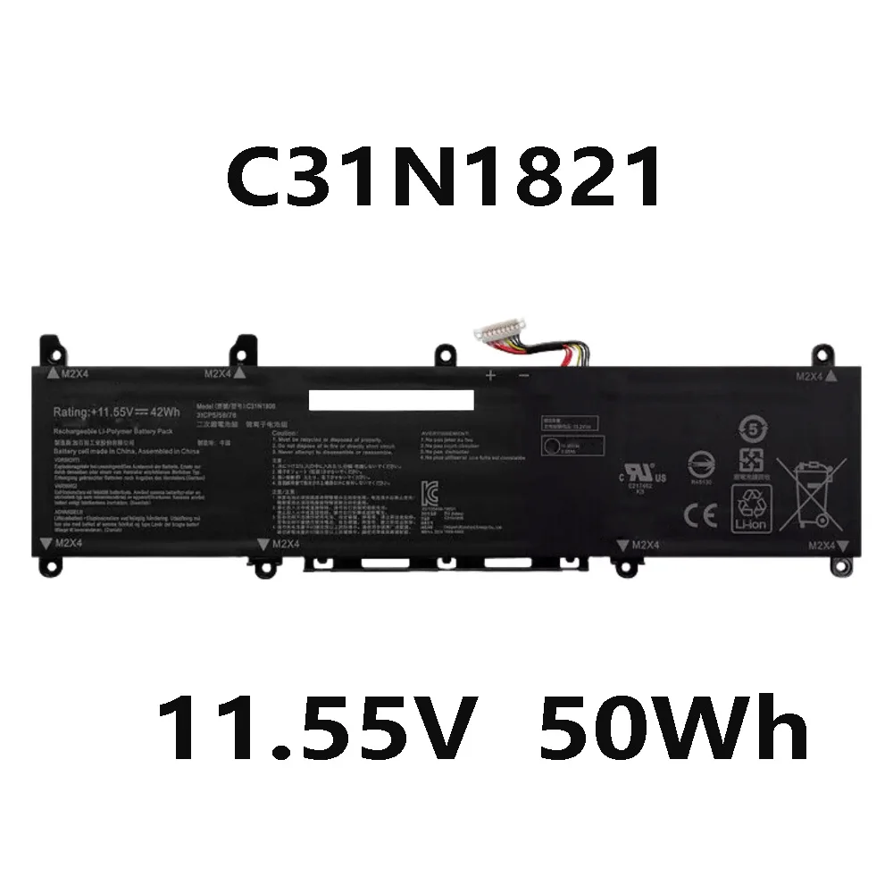 C31N1905 Аккумулятор для ноутбука 11 56 В 50 Втч серии Asus VivoBook S15 M533IA S533EA S533EQ S533FA