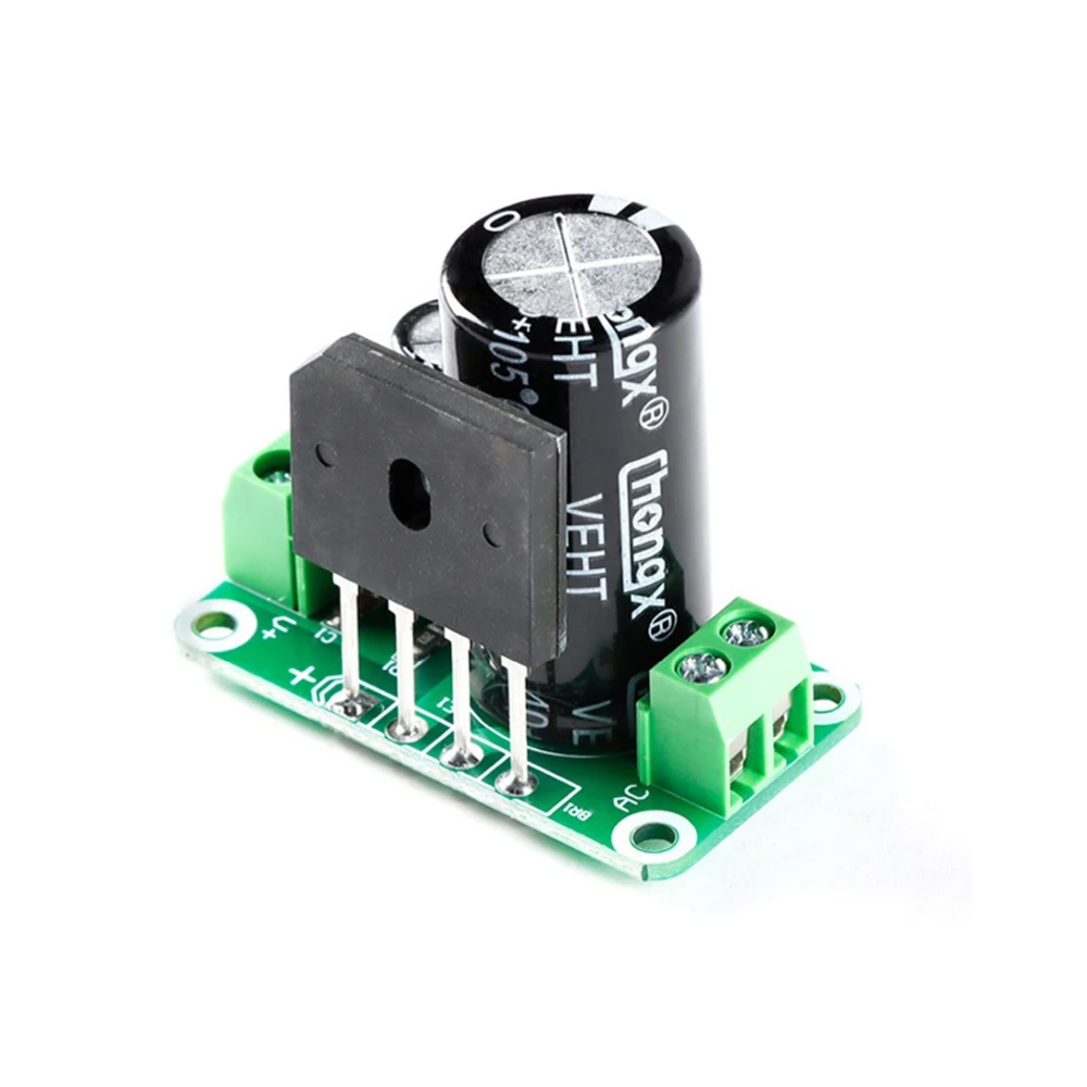 

Single Power Supply Module Rectifier Filter Board Power Amplifier Non Regulator Power Module 3300UF/50V 4700UF/35V Power Supply
