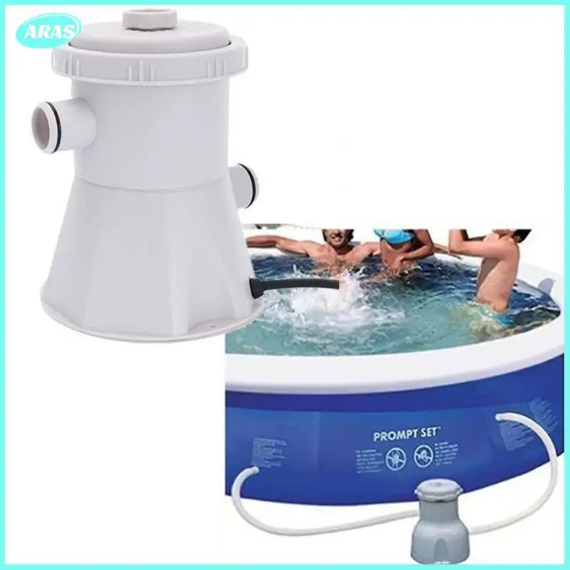 

110V-240V Electric Swimming Pool Filter Pump Water Cleaning Circulation Filter Tool Above The Ground Pool 300 gallons