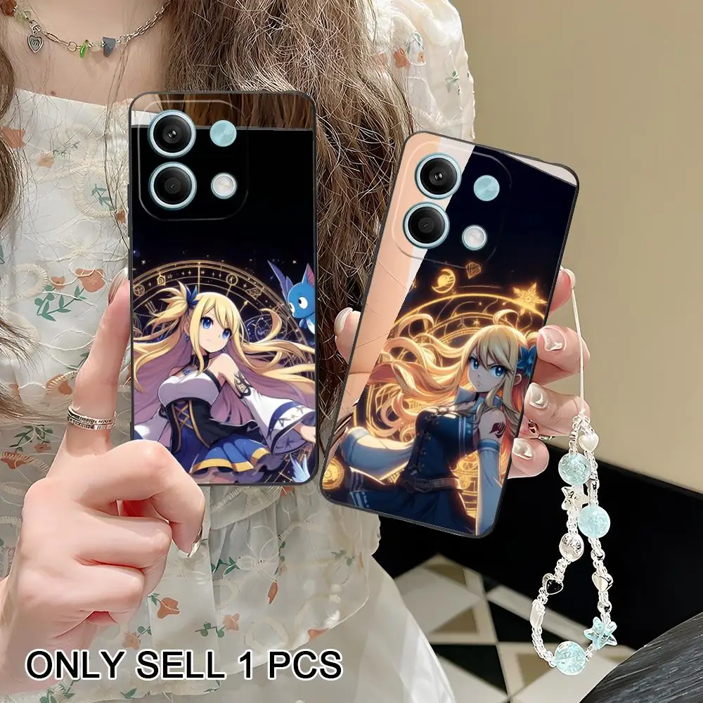 Фото Чехол для телефона Fairy Tail Lucy для POCO F8 F7 F6 F5 F4 F3 F2 Pro GT C75 C71 C65 C61 C40 Pro, ультрамягкий противоударный чехол из ТПУ №4
