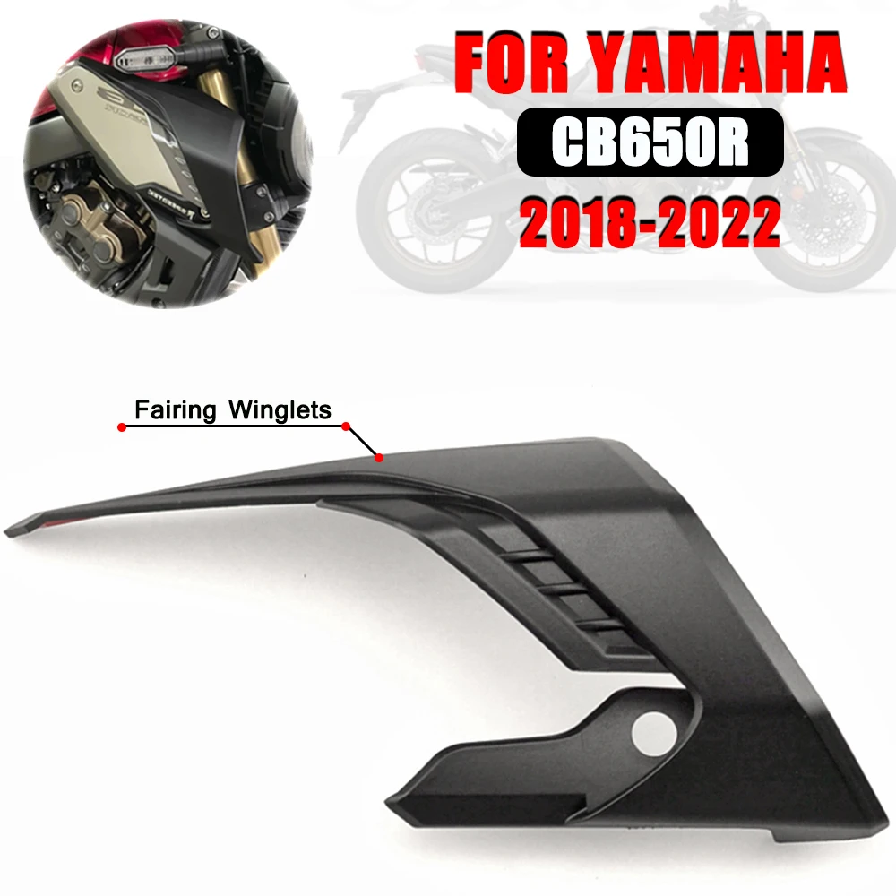 Fairing Winglets Fin Trim Cover Motorcycle Wing Protector Wind Fairing Winglets For HONDA CB650R CB 650 R CB 650R 2018-2022