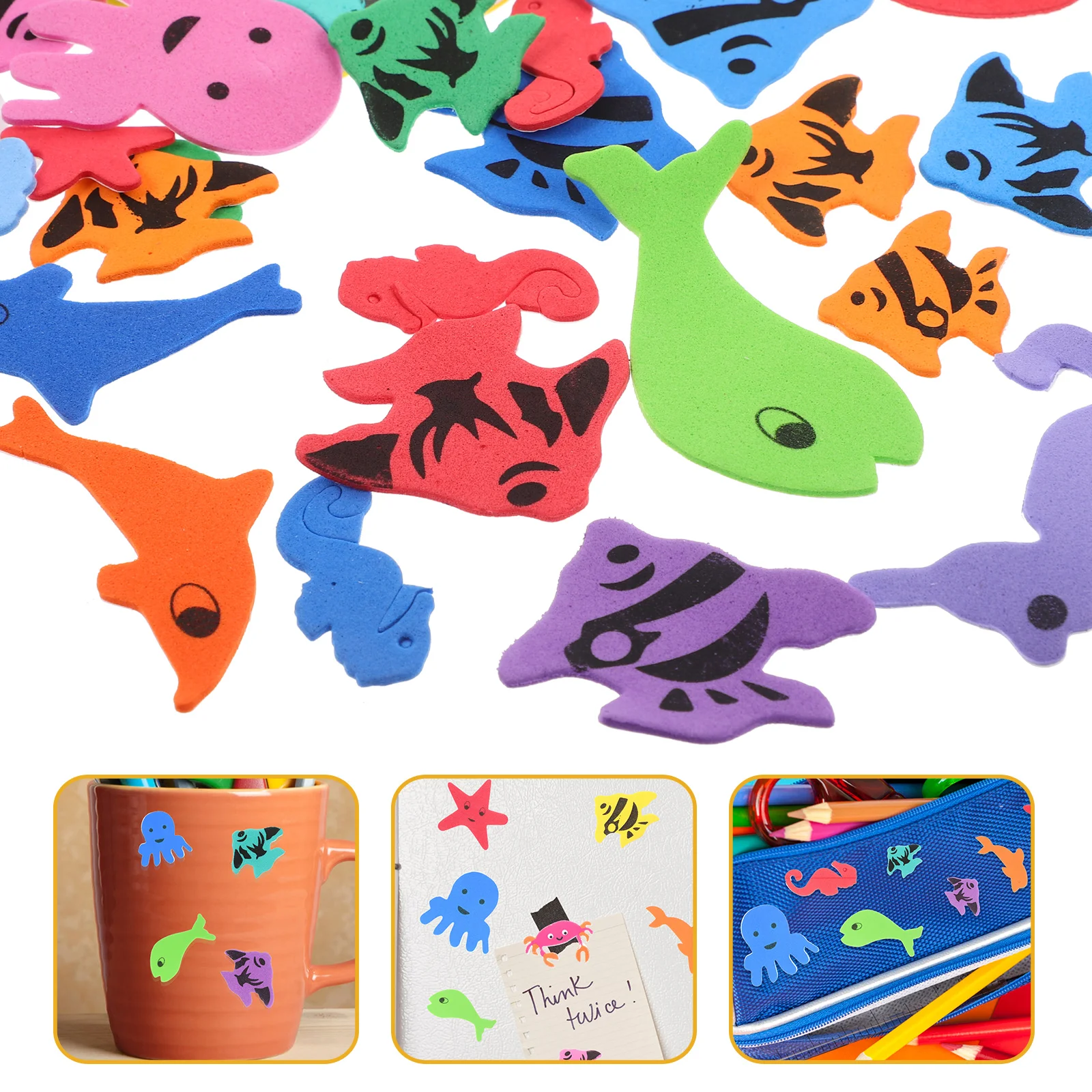 

Sticker Stickers Sea Animal Life Kids Oceanmarineshapes 3D Diy Sticke Room Laptop Skateboard Decals Computer Photo Washi Journal