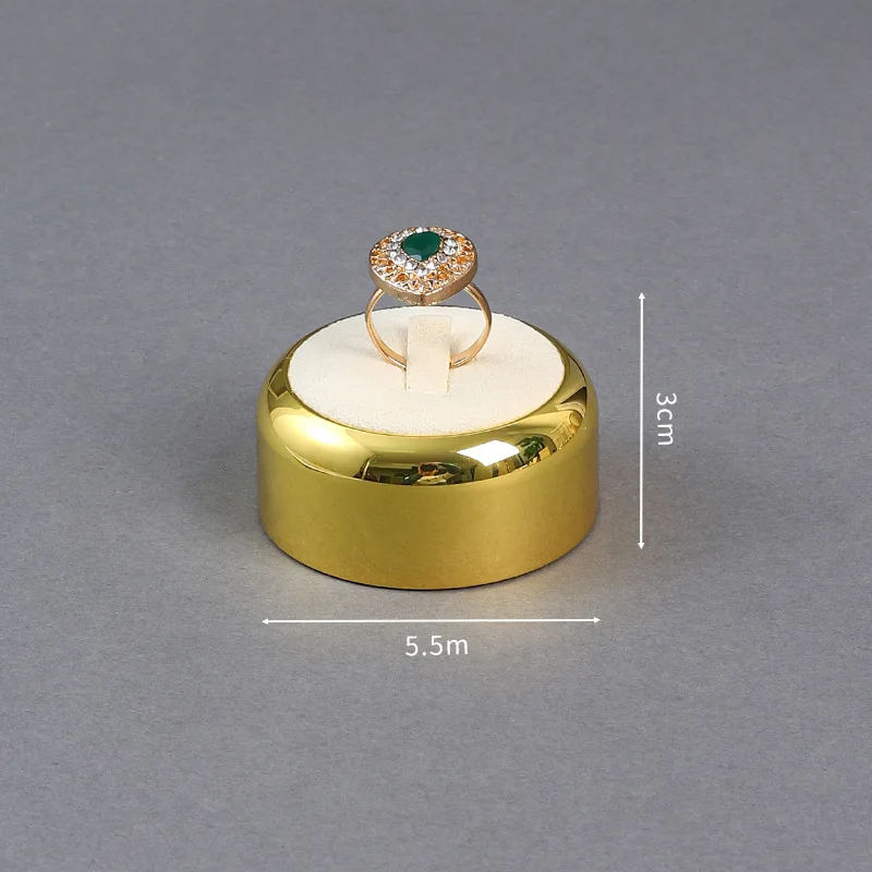 

Бежевый реквизит для демонстрации ювелирных изделий с металлической основой, органайзер для сережек, ожерелья, держатель для ювелирных изделий, серьги, кольца, подставка для дисплея