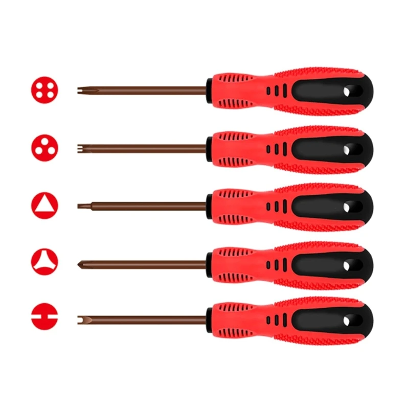 

Special-shaped Screwdriver Special Screwdrivers With Magnetic Hand tools U Y Inner Cross Triangle Points Screwdrivers