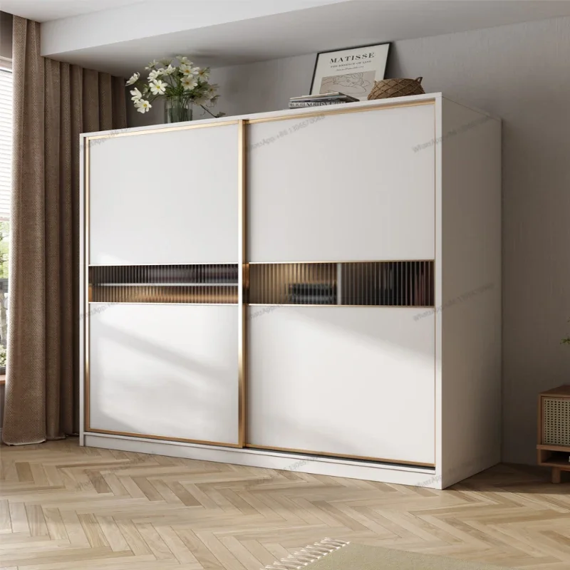 Шкаф Многослойная доска из массива дерева Бытовая спальня Маленький шкаф с