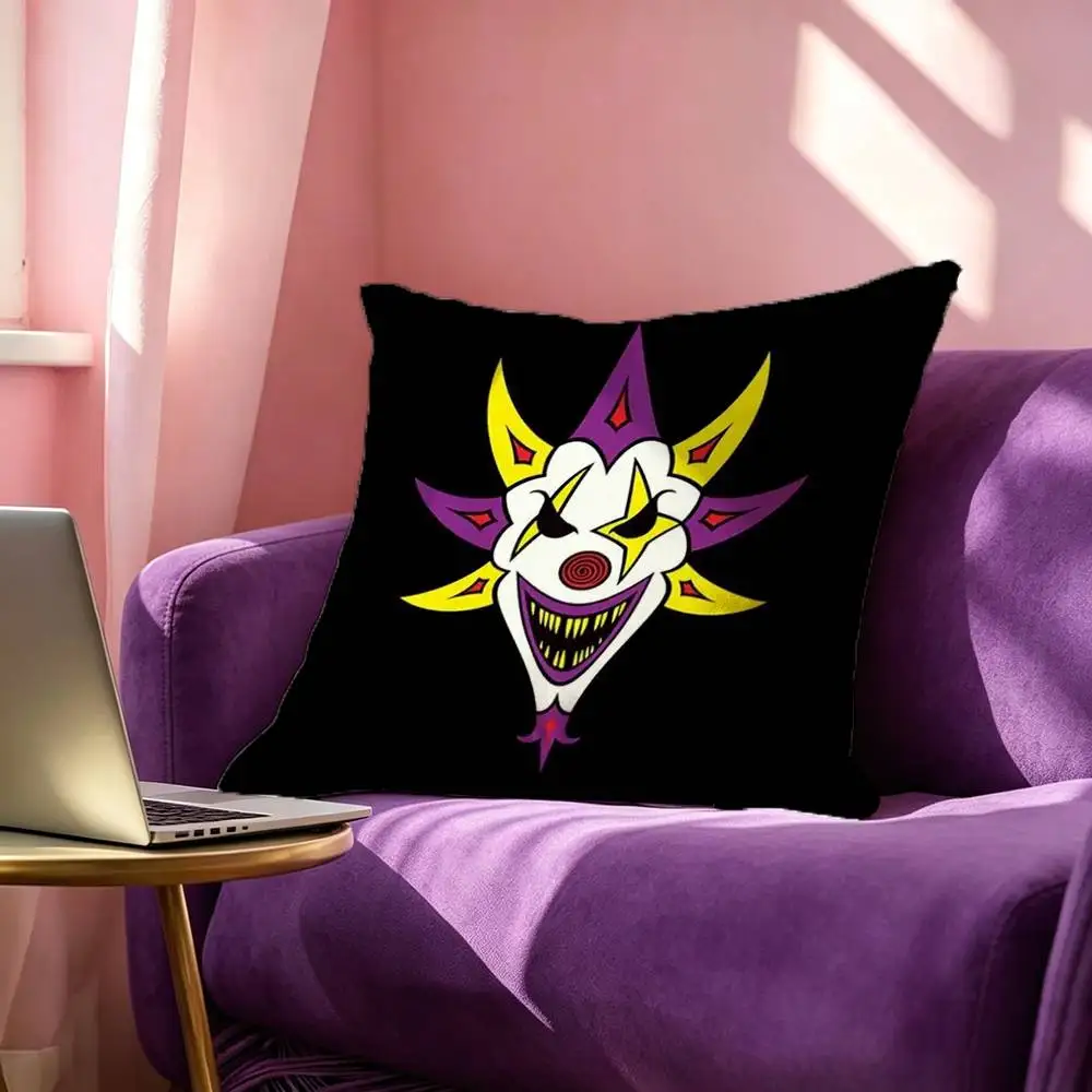Фото Наволочка для подушки Hip Hop I-Insane Clown Posse ICP с двусторонним принтом, для спальни, прикроватная, для дивана, чехол для подушки №2