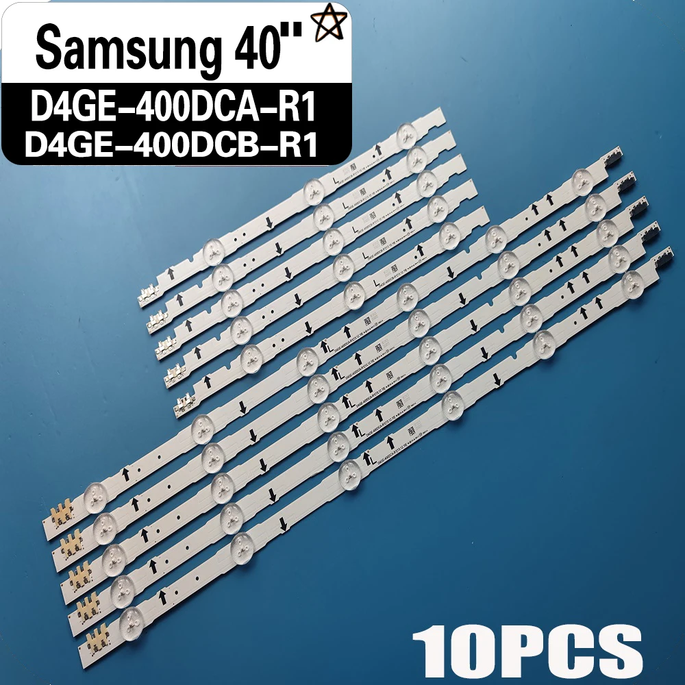 

10PCS Led Strip Backlight For SAMSUNG UE40J5100 UE40H5000 UE40J5500 2014SVS40_3228 BN96-30450A 30449A D4GE-400DCB-R2 400DCA R1