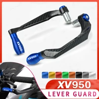 motorcycle accessories handlebar grips guard brake clutch levers guard protector for yamaha xv 950 racer xv950 2016 2017 2018