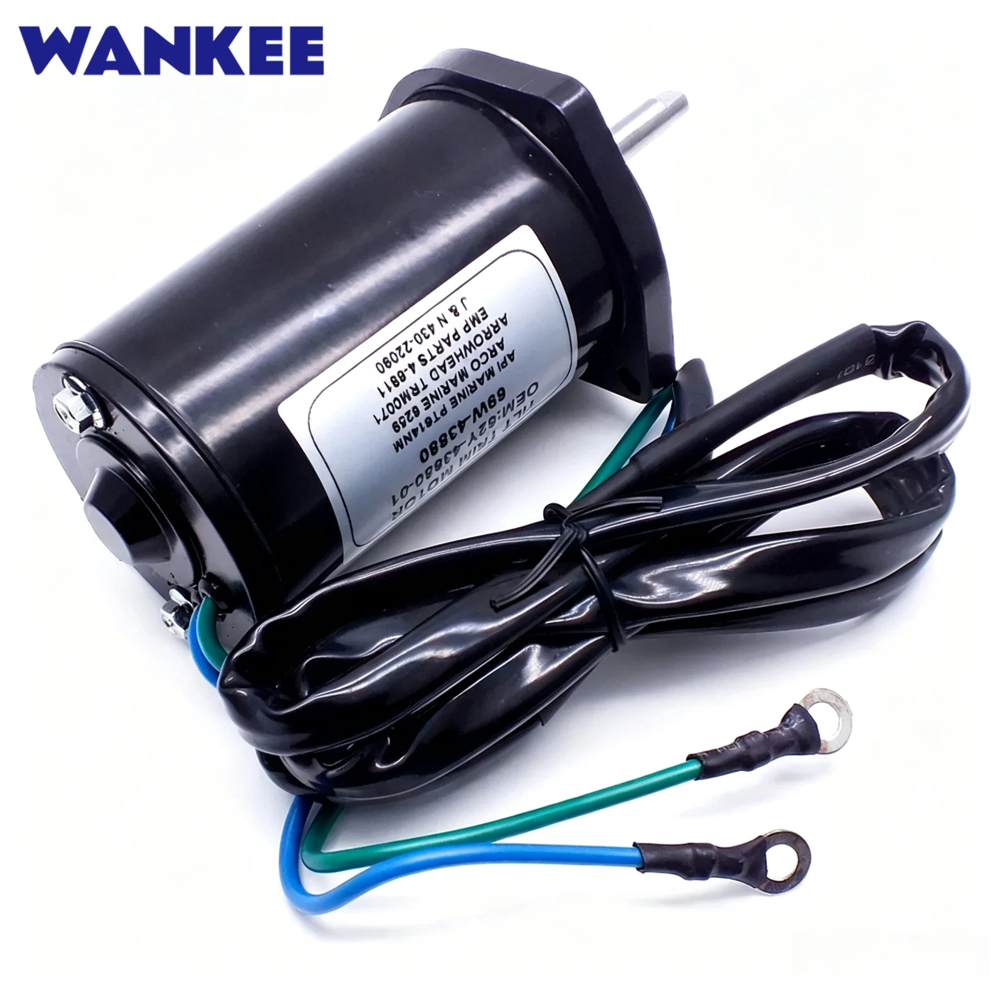 Фото Моторный узел Wankee 62Y-43880 для подвесных лодочных моторов YAMAHA от 40 до 100 л.с., артикулы 62Y-43880-01, 62Y-43880-02, 69W-43880 №1