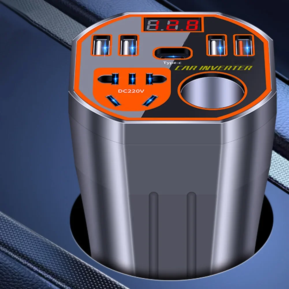 Автомобильный преобразователь напряжения из АБС-пластика зарядное устройство