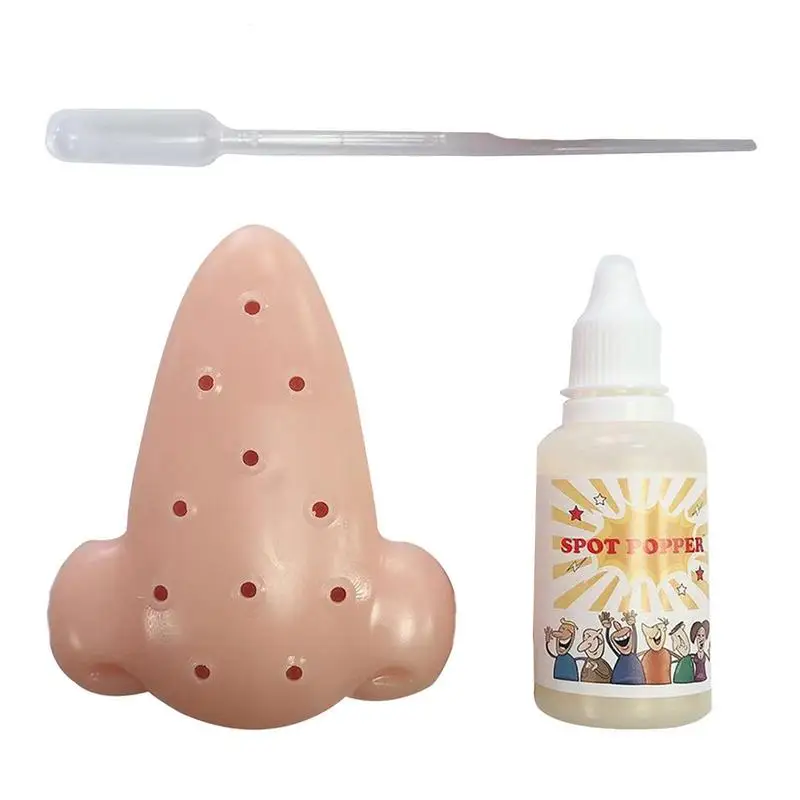 

Pimple Popping Toy 11 Holes Acne Squeeze Toys Pressure Relief Prank Toy For Children Adult