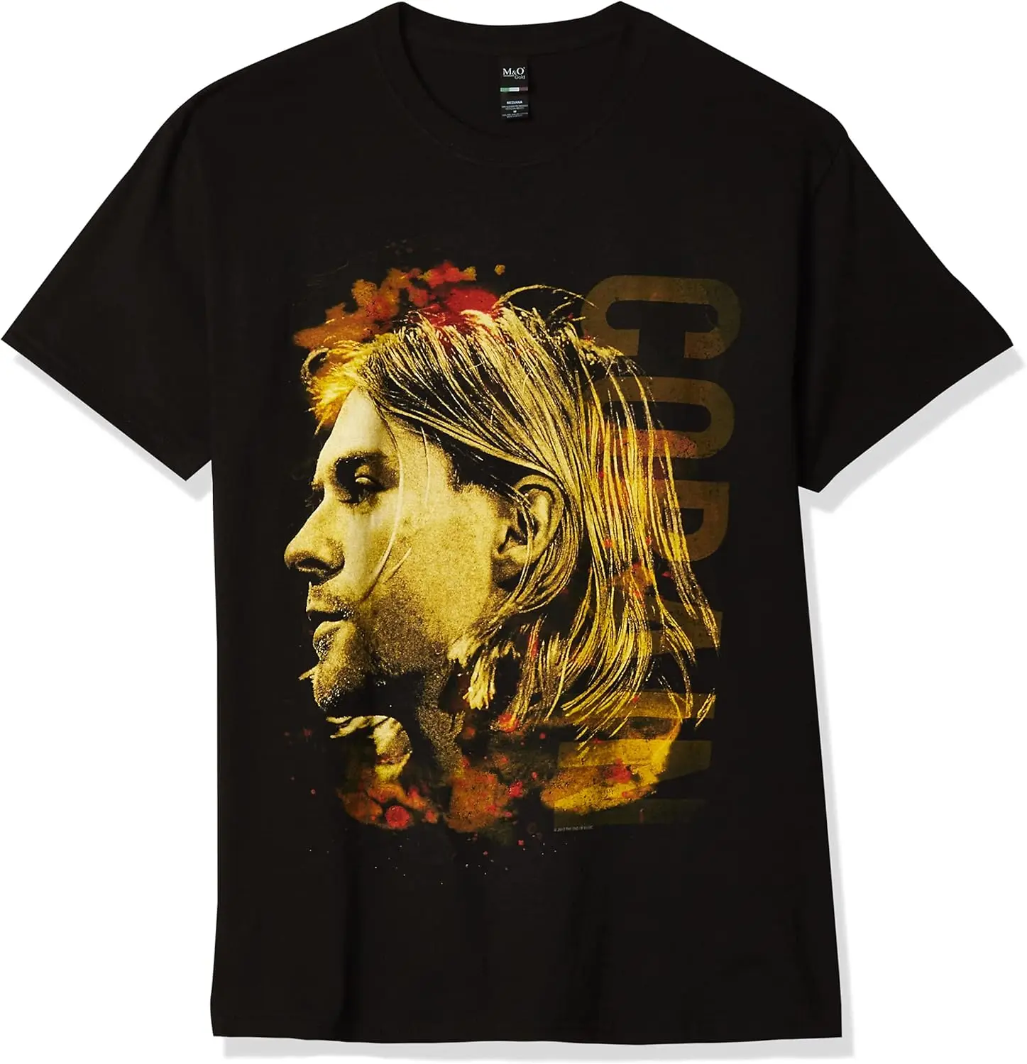 Мужская футболка FEA Kurt Cobain Side View Of