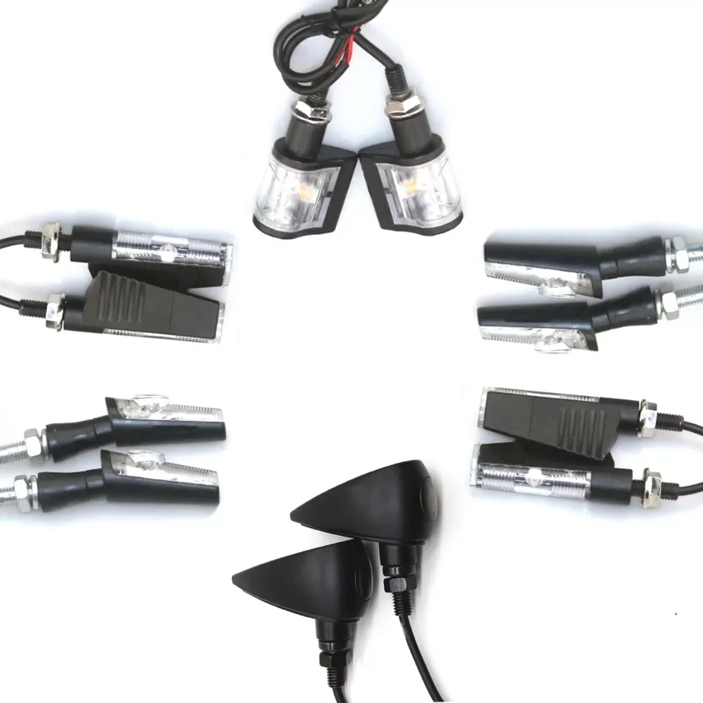 

Универсасветильник указатель поворота NEW2023, 12 В, 8 мм, светодиодный индикатор с лазерным логотипом, мигающая лампа из алюминиевого сплава, че...