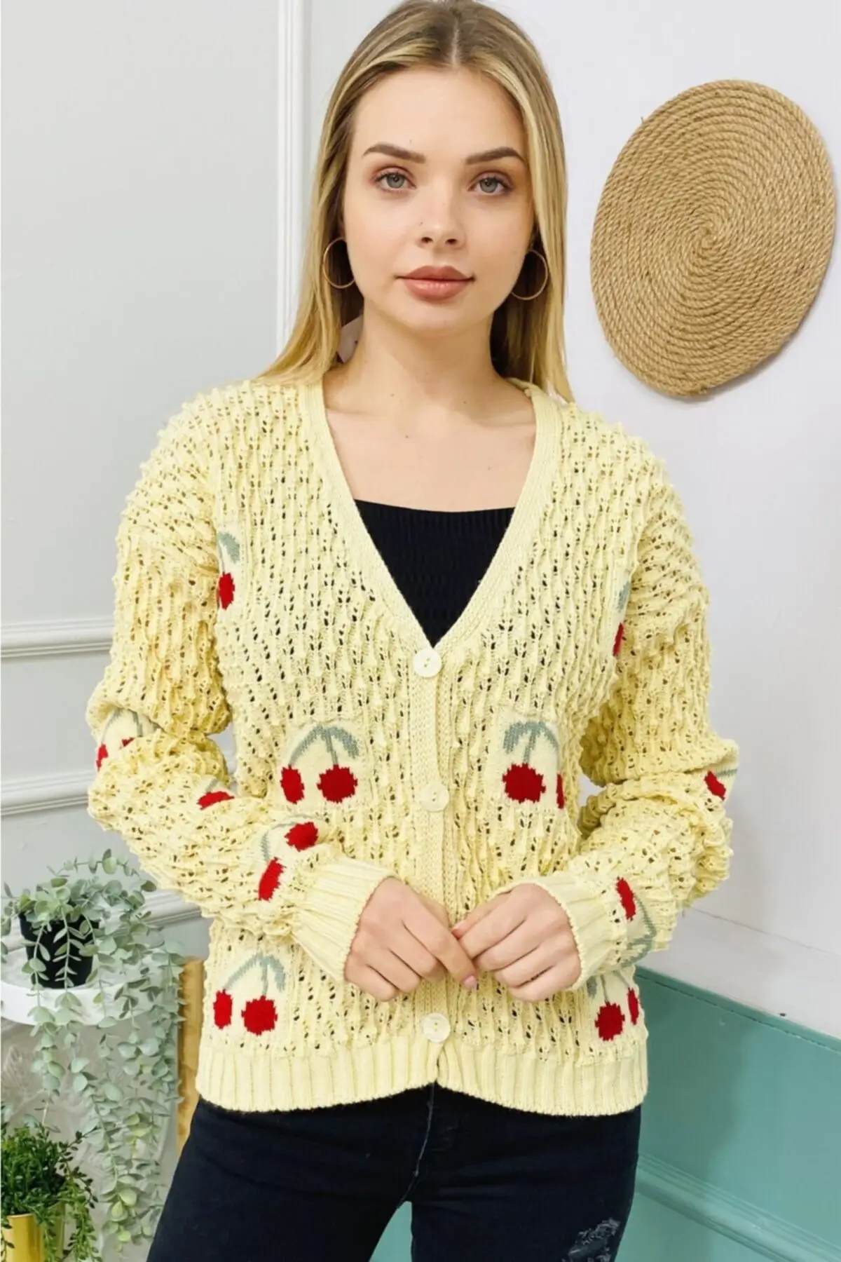 

Women's Cardigan Casual Knitted High Quality Fashion Cardigan Sweaters Loose Sweater Jumper