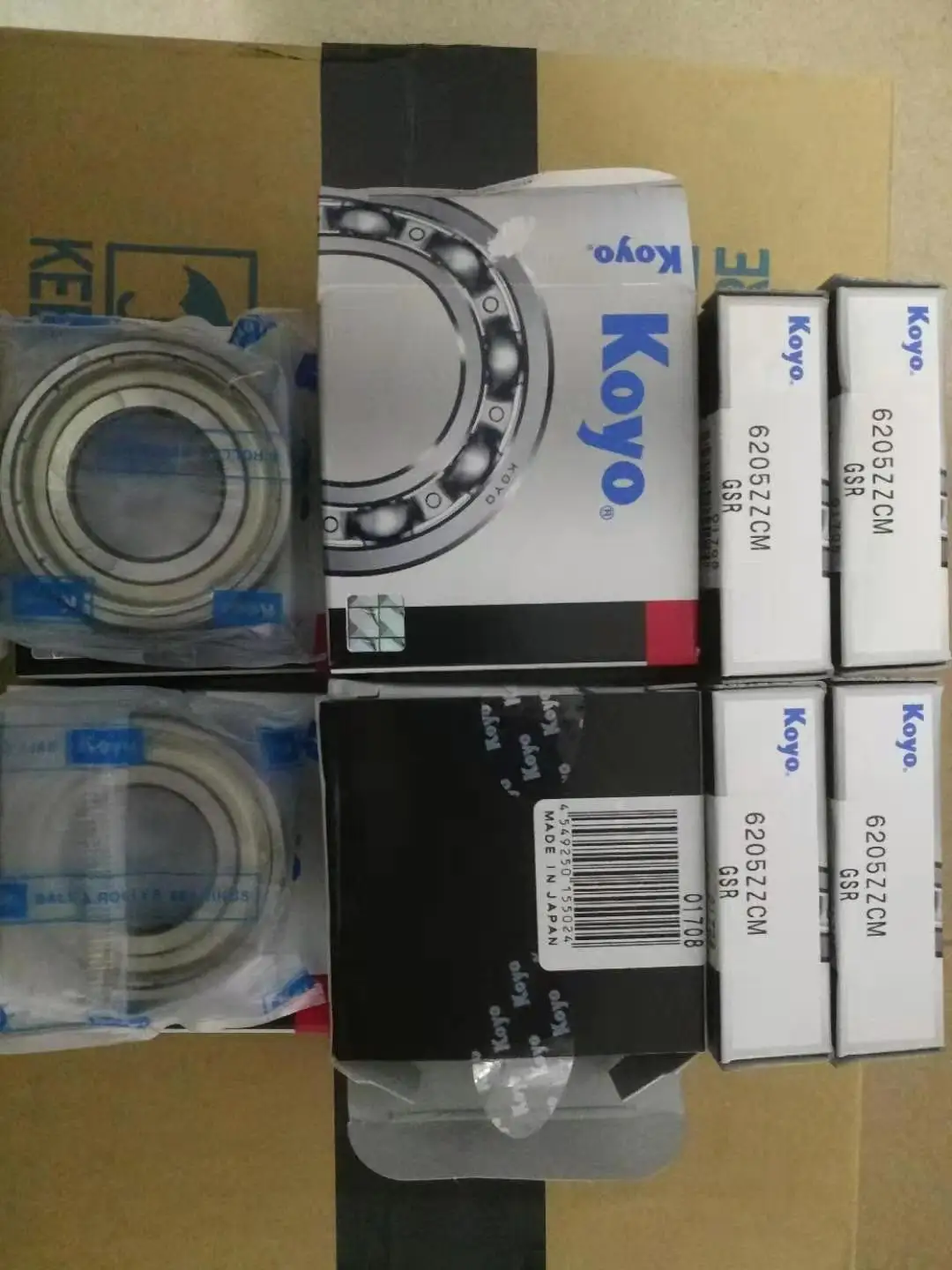 KOYO 6306 6307 6308 6309 ZZ 2RS импортированы из Японии для высокоскоростных