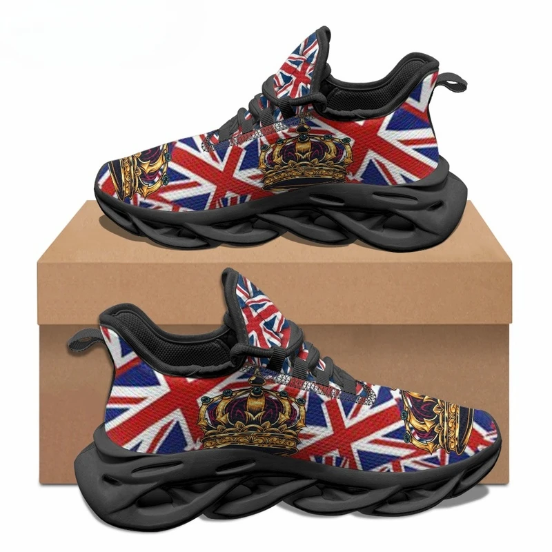 Женские уличные модные туфли Doginthehole на плоской подошве художественный дизайн Union