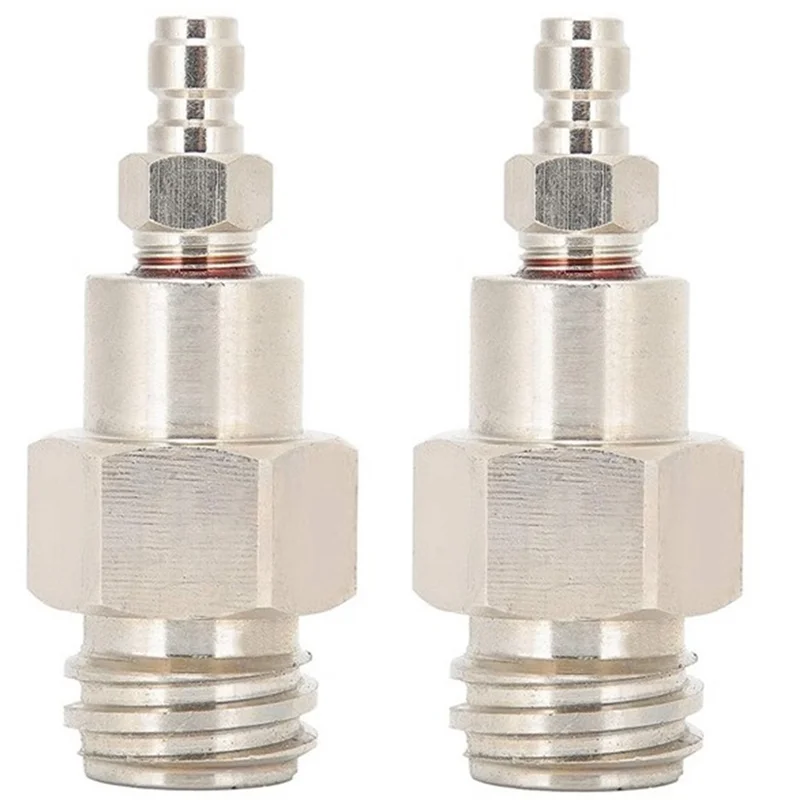 

2 шт., 8 мм адаптер для резервуара CO2, Штекерный разъем для газировки, резьба для устройства газировки, быстроразъемный соединитель