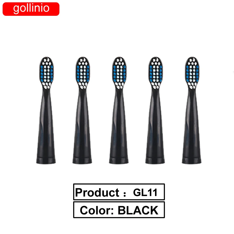 

gollinio Brand Electric Toothbrush Head soft brush head GL sensitive Replacement GLBRUSHHEAD GL11