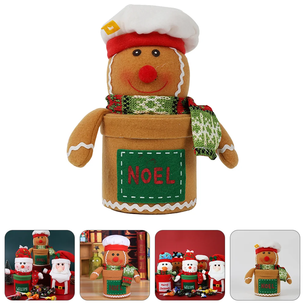 

Box Christmas Candygift Party Paper Gingerbread Boxes Bags Bakery Favor