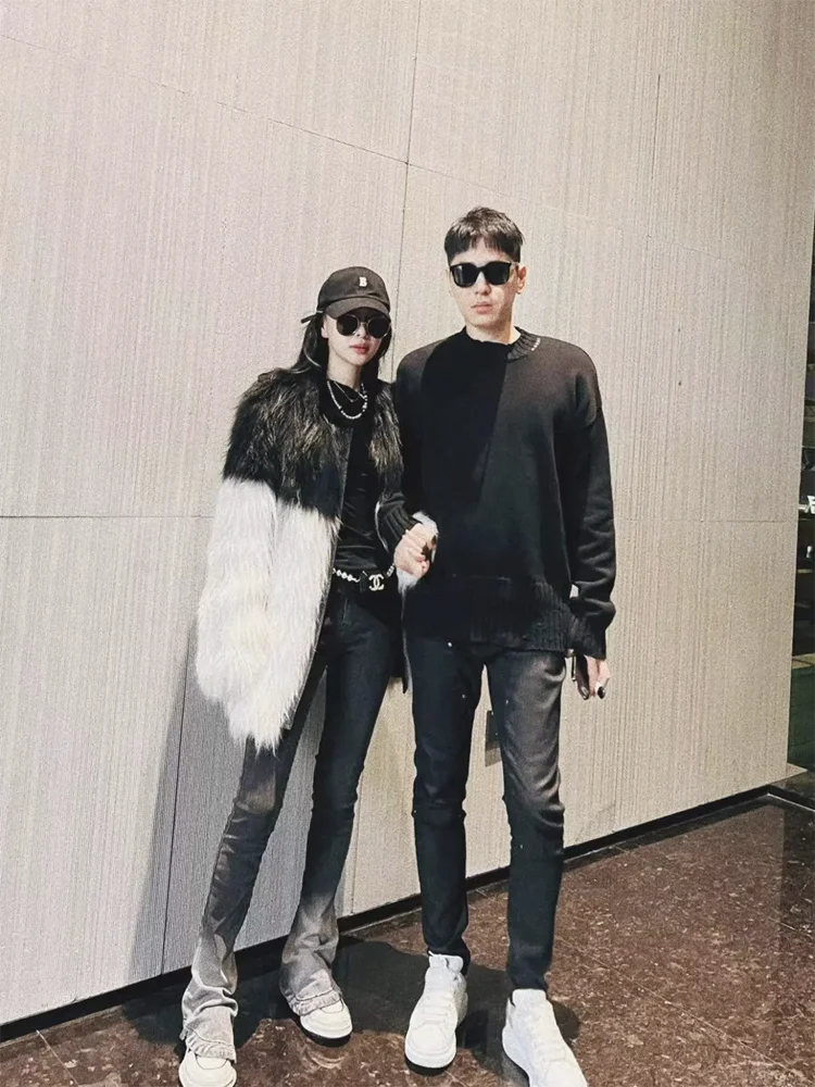 New Korean Style Wool Fox Fur Fur Coat Women's Winter Mid-Length Young Haining enlarge