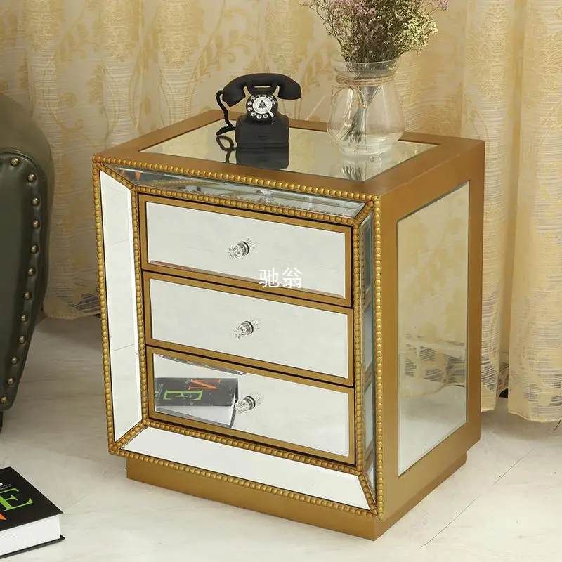 P! Роскошное зеркало в европейском стиле прикроватный столик для спальни