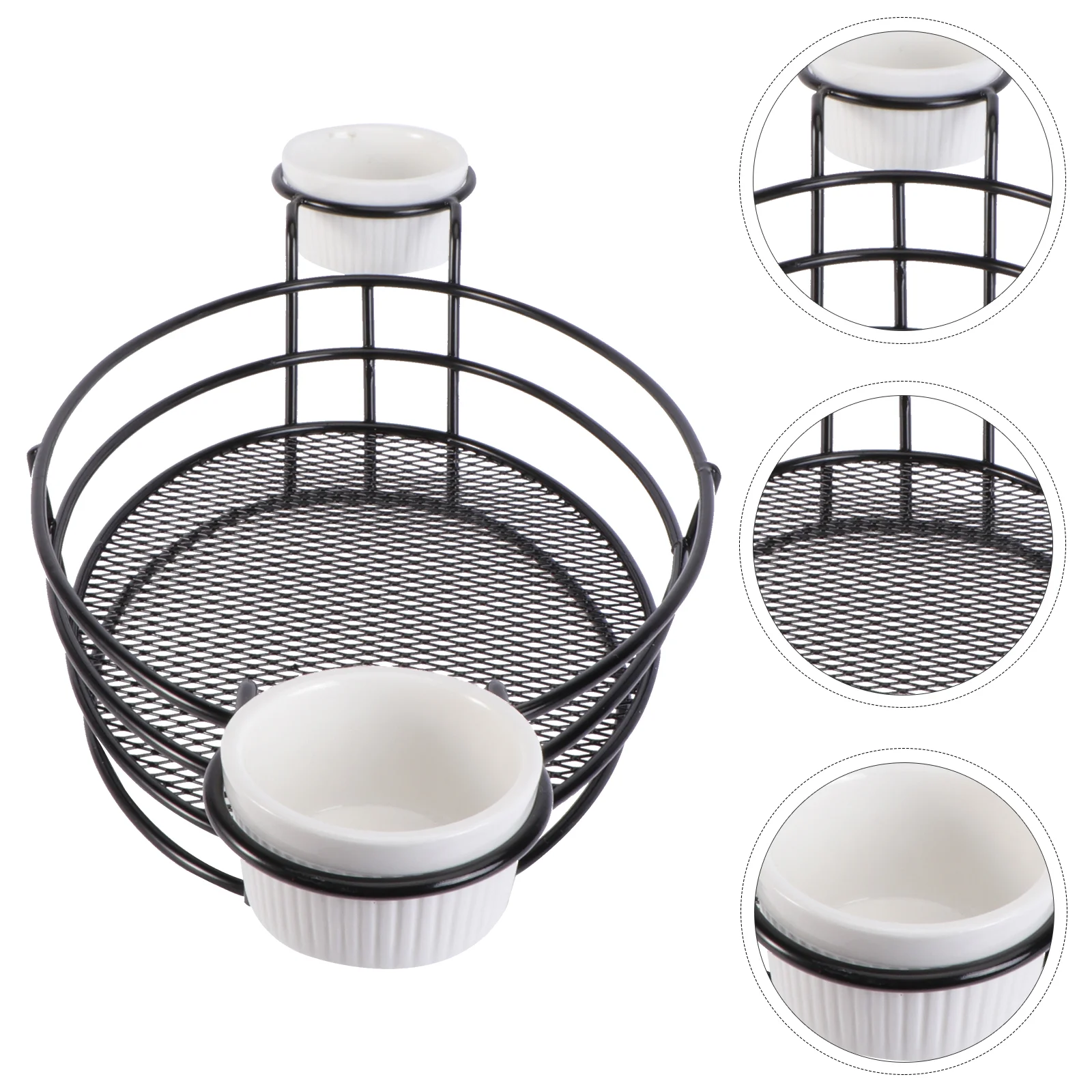 

Basket Fryserving Fried French Chip Fries Steel Holder Frying Stainless Strainer Wire Mini Fryerbaskets Dip Snack Set Metal Rack
