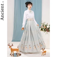 new modern hanfu woman european style dress simplicity kimonos mujer tang dynasty hanbok cosplay retro multiple colors suit