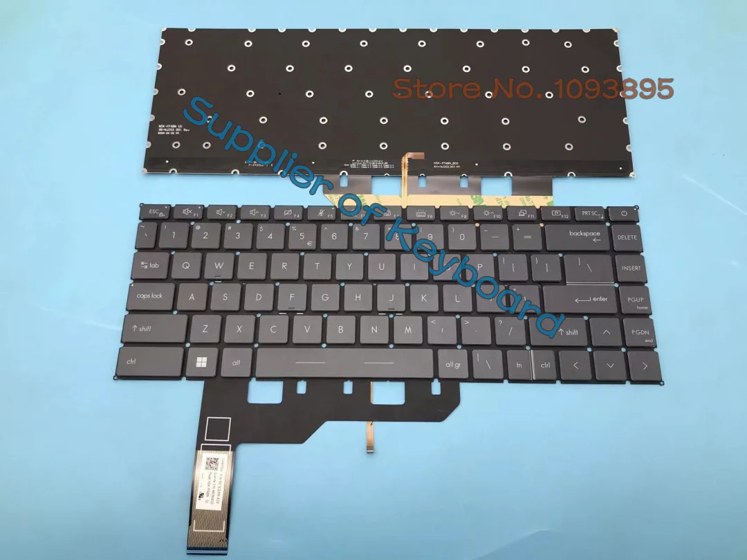 

NEW For MSI Modern 14 B10MW B10RASW B10RBSW B4MW MS-14DK MS-14D1 Laptop English Keyboard White Backlit