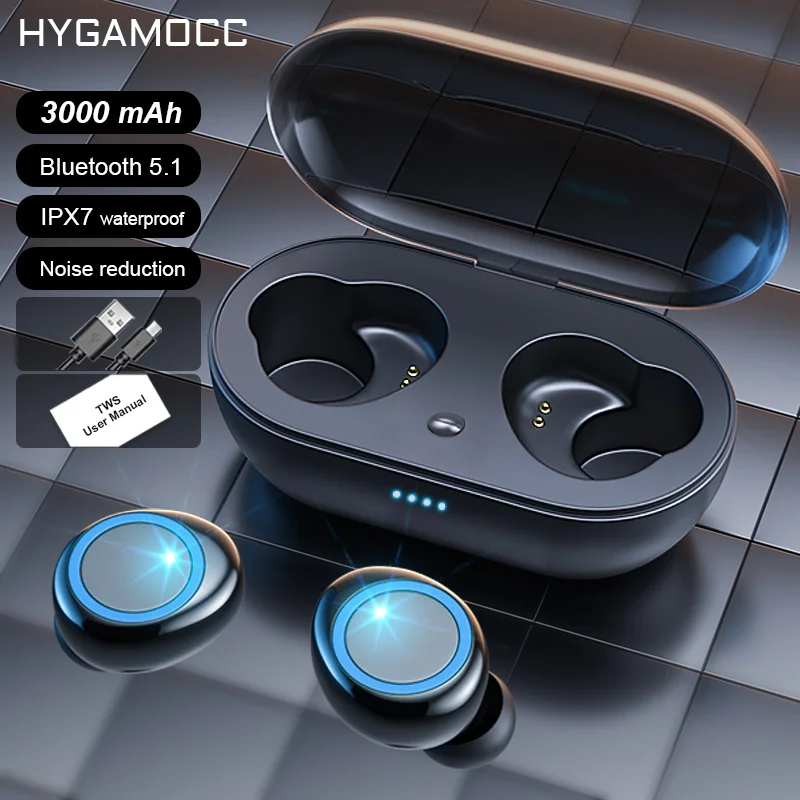 TWS Bluetooth-наушники Беспроводные наушники Наушники-вкладыши Водонепроницаемые