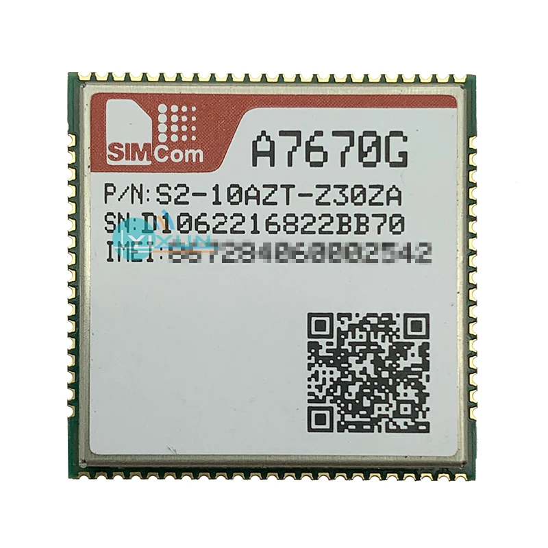 

SIMCOM A7670G LTE Cat1 module Global LTE-FDD B1/B2/B3/B4/B5/B7/B8/B12/B13/B18/B19/B20/B25/B26/B28/B66 LTE-TDD B38/B39/B40/B41