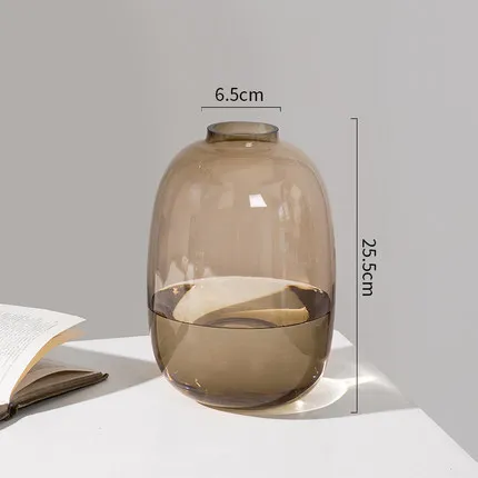 

Стеклянная ваза в японском стиле