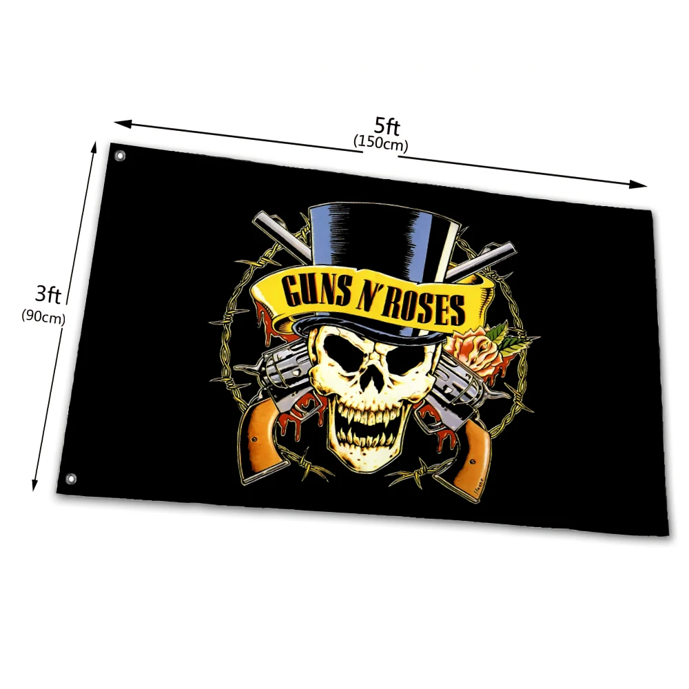 

Guns N Roses Flag 90*150cm Custom Banner Flags