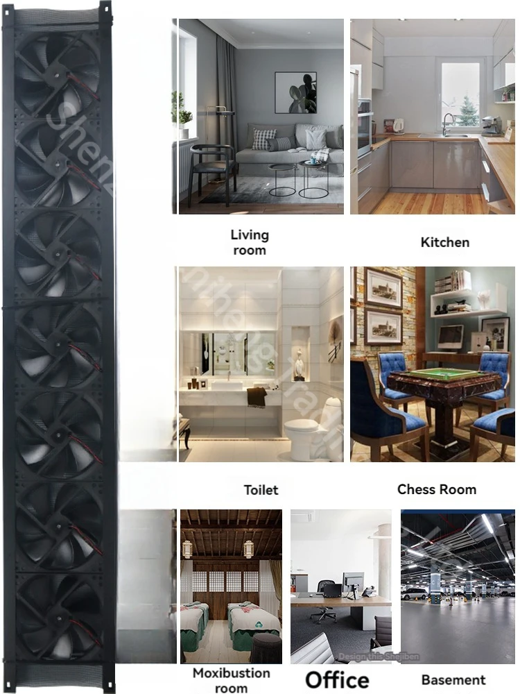 Бытовой бесшумный вытяжной вентилятор неперфорированный для окна эффективный