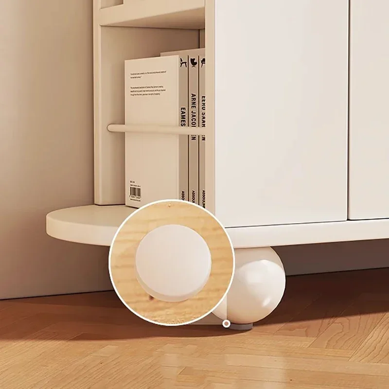 Кремовый шкаф Woonkamer Vitrine Salon Me