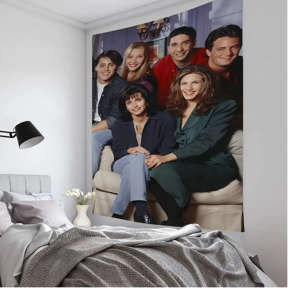 Классический сериал Друзья с принтом большой настенный гобелен дешевый в стиле