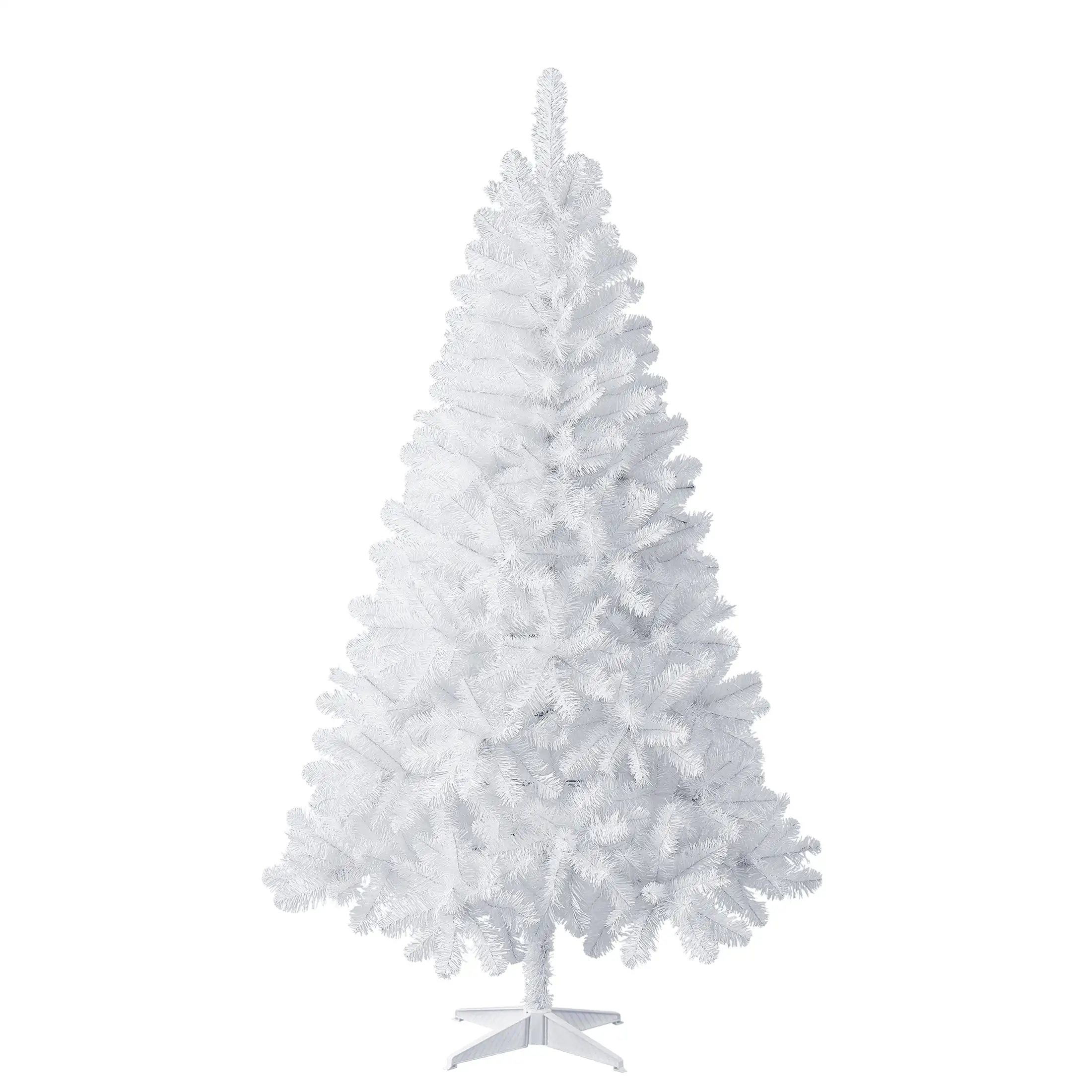 

Non-Lit White Jackson Spruce Artificial Christmas Tree, 6.5 ft, by Holiday Time