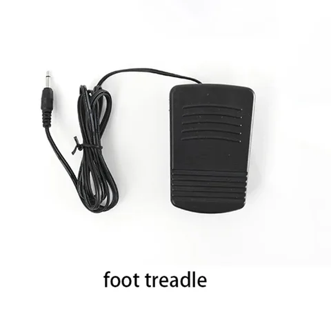 Ножная педаль с шнуром питания, универсальный портативный нескользящий контроллер скорости для швейных машин